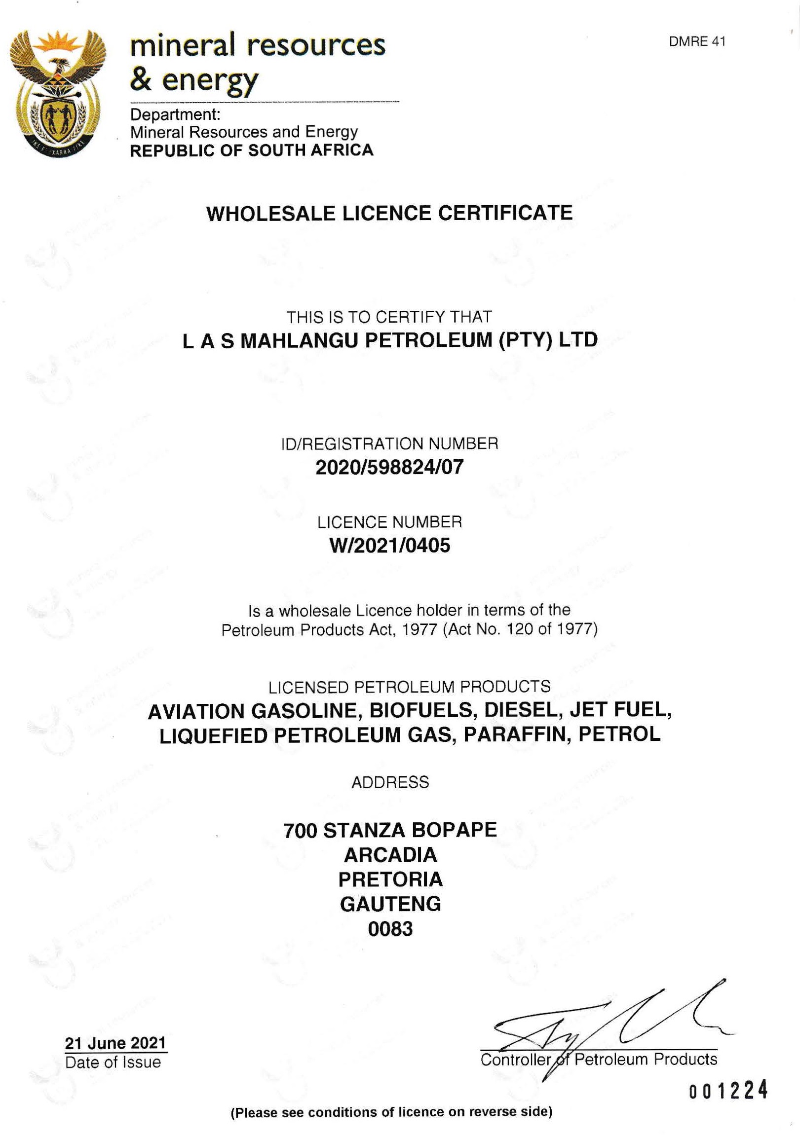 Las License